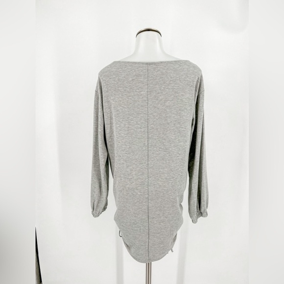 Gray Blue Blush Tunic Sweater - Picture 3 of 3